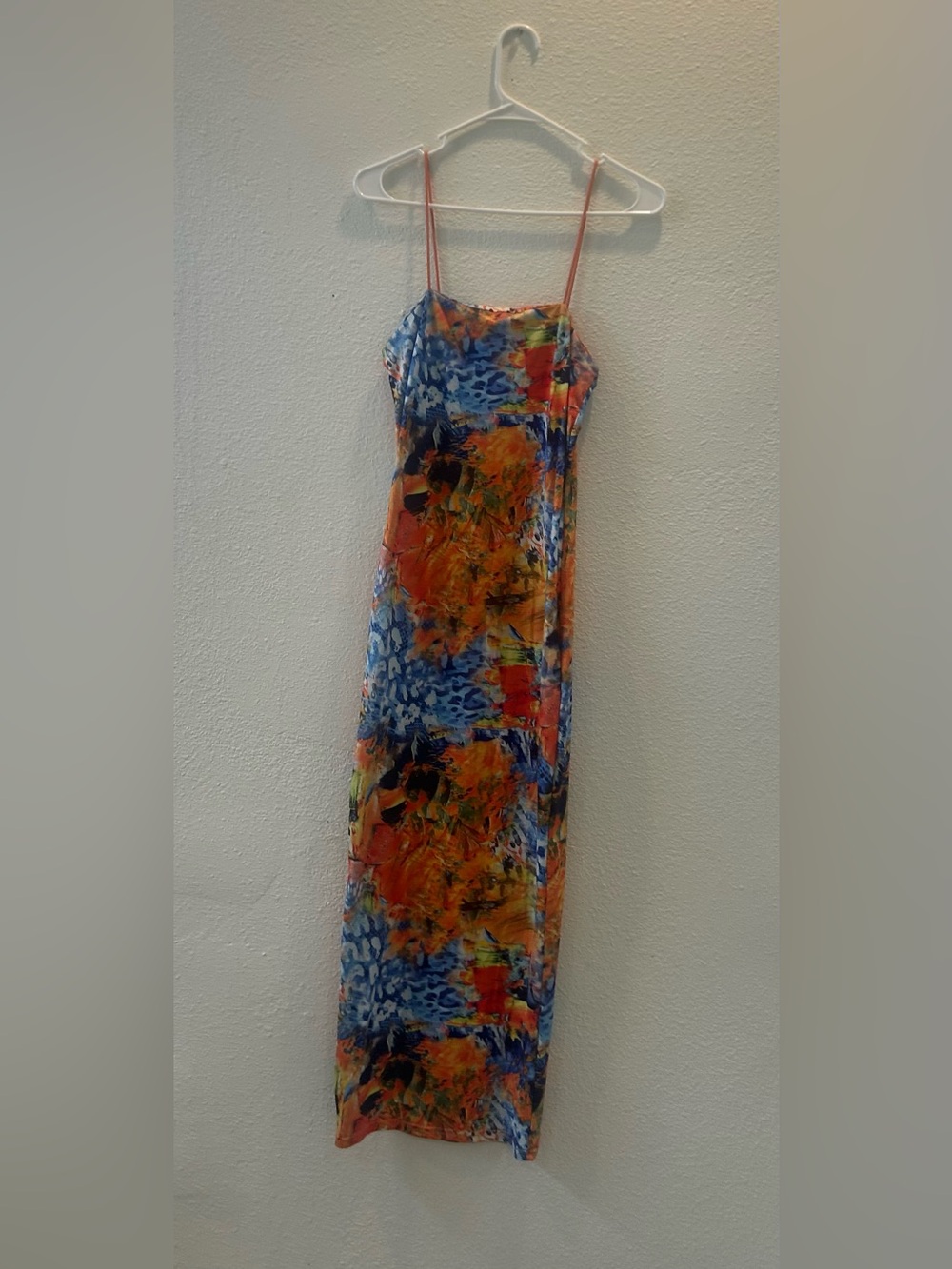 Multicolor Floral Slip Dress